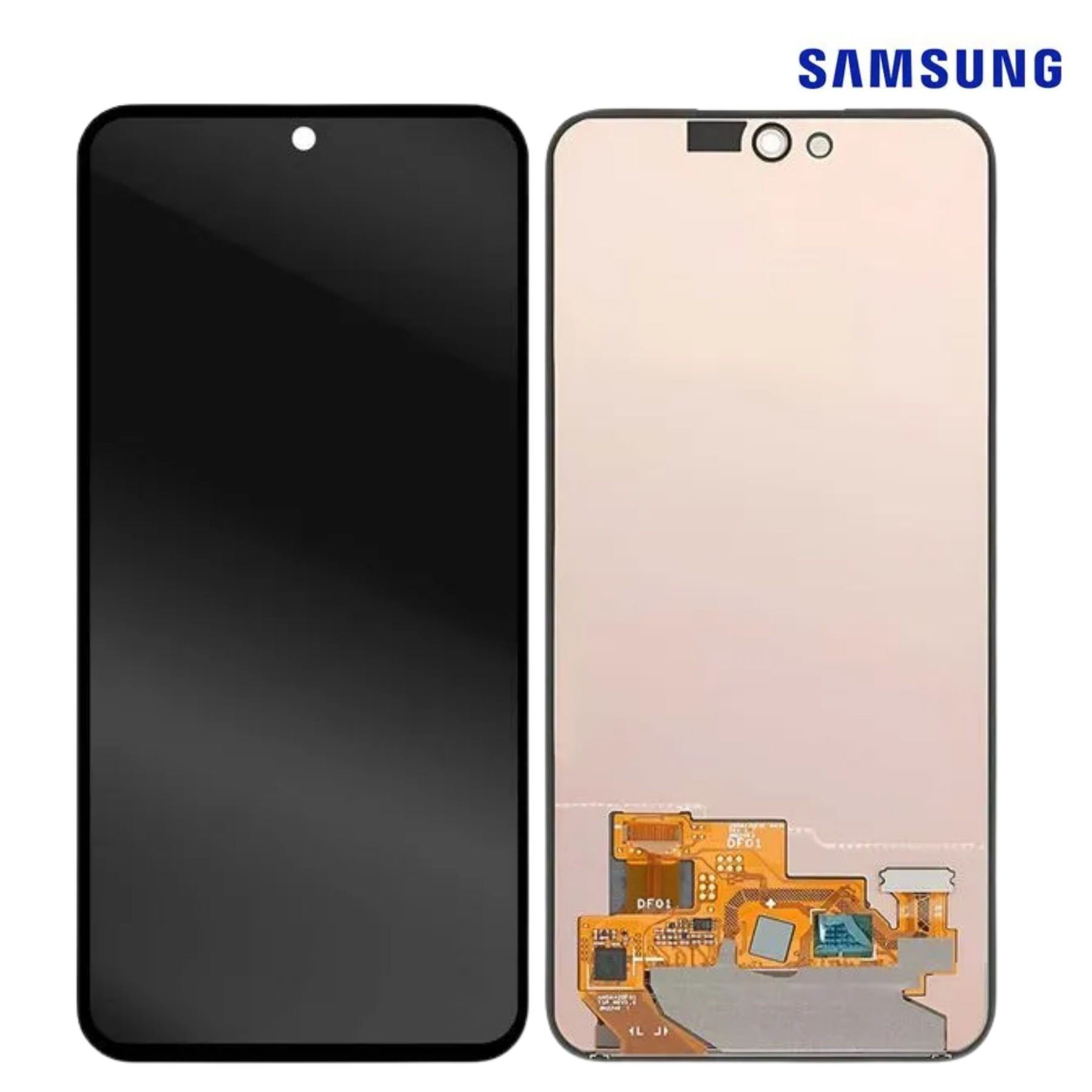 SAMSUNG A23 5G 2022 / SM-A236 BLACK (With Frame) LCD